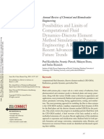 Possibilities and Limits of Computational Fluid Dynamics-Discrete Element Method Simulations in Process Engineering - A Review of Recent Advancements and Future Trends