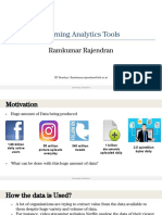 Learning Analytics Tools: Ramkumar Rajendran