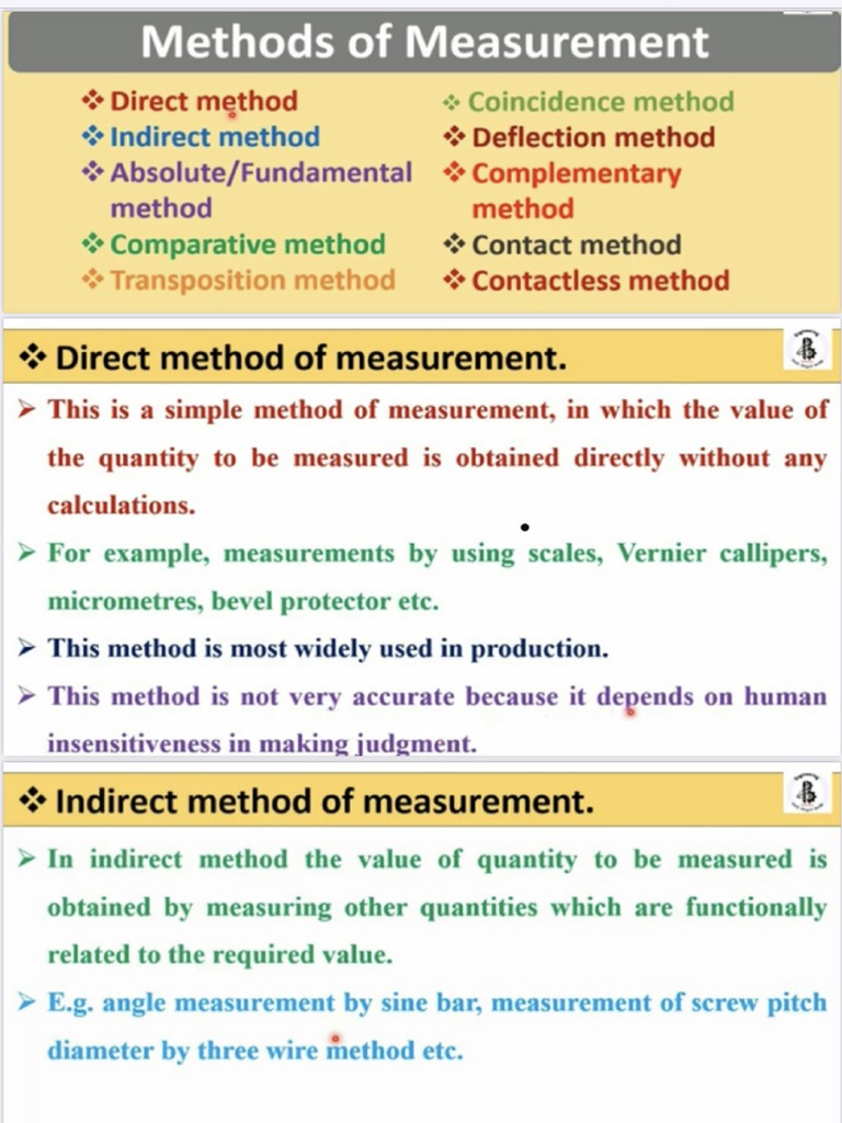 Methods and Applications of Measurements | PDF, image size:768x1024