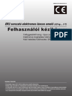 ER2 Owners Manual Hungarian