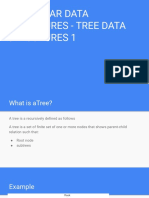 Nonlinear Data Structures - Tree Data Structures 1