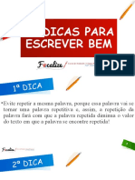 19 Dicas para Escrever Bem