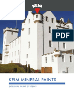 Keim Mineral Paints: External Paint Systems