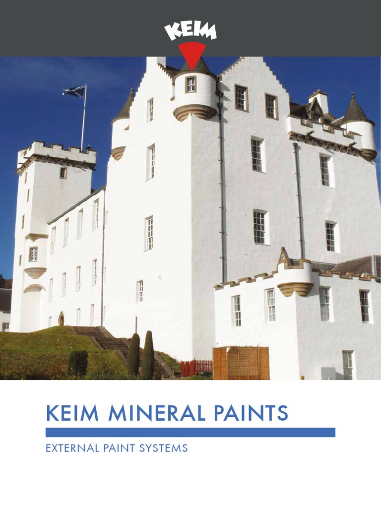 Keim Mineral Paints External Paint Systems PDF Paint Minerals