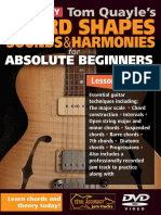 Chord Shapes for Absolute Beginners TAB Booklet