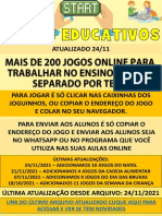 COLETÂNEA DE JOGOS EDUCATIVOS