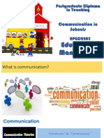 Communication in School