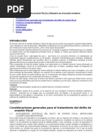 Delito Evasion Fiscal y Tri but Aria Mundo Moderno