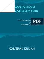 Pengantar Ilmu Administrasi Publik - 1