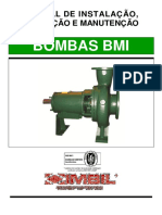 Manual de instalação, operação e manutenção de bombas BMI