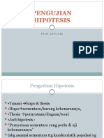 PENGUJIAN HIPOTESIS