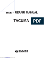 Daewoo TACUMA Body Repair Manual