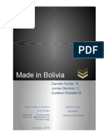 Made in Bolivia