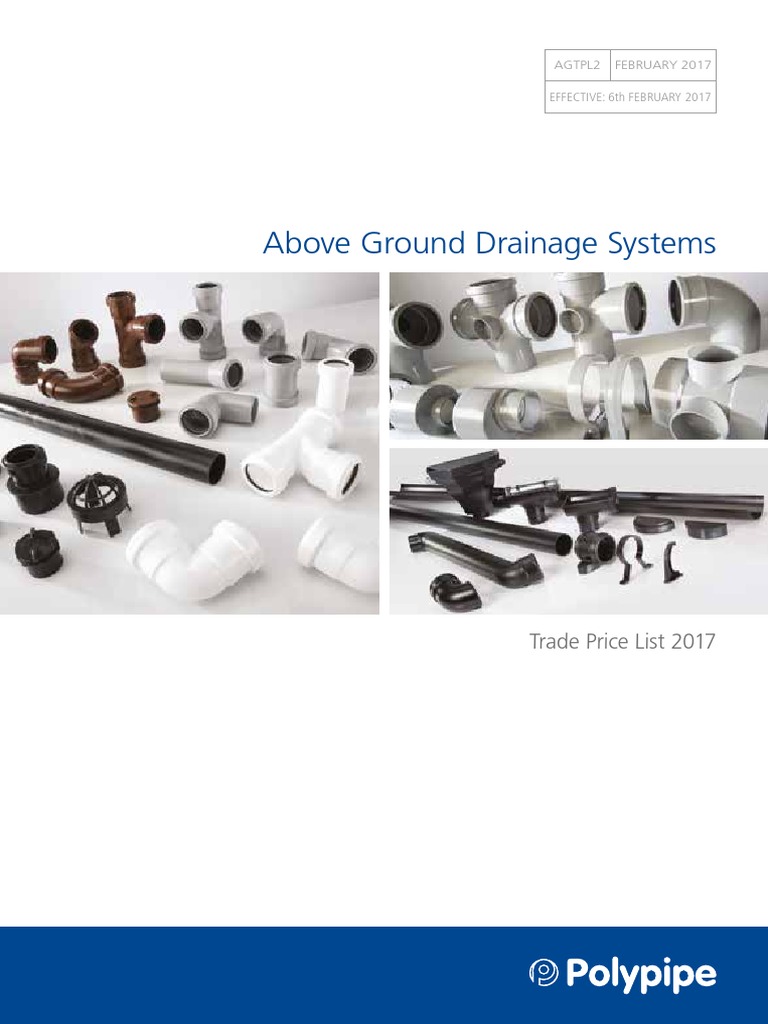 Polypipe Above Ground 2015 PDF Sustainability Building Engineering
