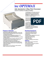 Protec OPTIMAX: Rugged & Reliable Automatic X-Ray Film Processor