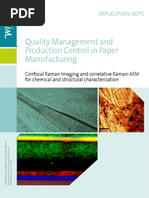 WITec AppNote Paper Manufacturing Web