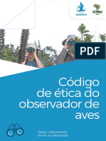 Codigo de Etica Do Observador de Aves 2021