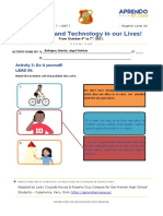 Inventions and Technology in Our Lives!: Activity 3: Do It Yourself! Lead in