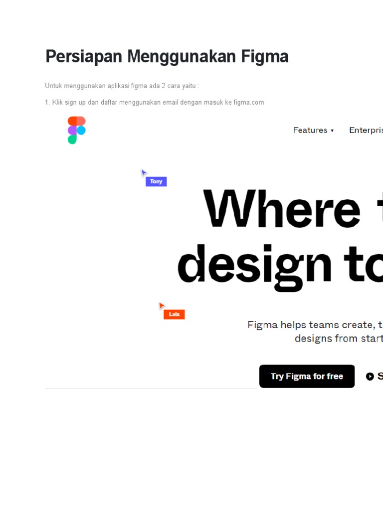 Panduan Lengkap Figma untuk Desain Aplikasi | PDF