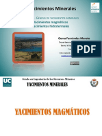  Yacimientos Magmáticos y Hidrotermales