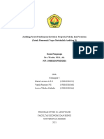 Kelompok 5 - Audit Properti, Pabrik, Dan Peralatan