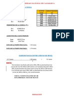 Parametros Geomorfologicos de La Cuenca