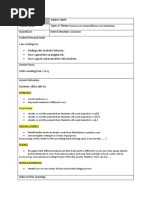 Lesson Plan Subject: Math Trainee: Iman Topic or Theme: Class:KG2/C Date & Duration: 12/10/2021 Trainee Personal Goals