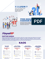 Daftar Harga Abyad Apparel Pro