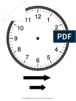 LK Prasekolah Clock Face
