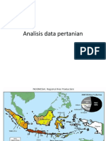 Analisis Data Pertanian