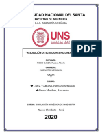 Problemas Propuestos Ecuaciones No Lineales - Práctica N2