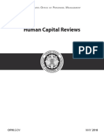 Human Capital Reviews: U S O P M