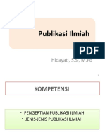 Bahan Tayang Publikasi Ilmiah