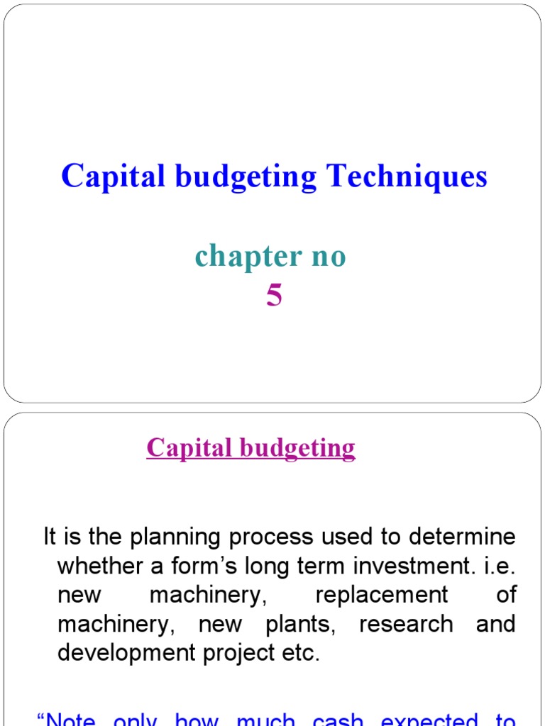 capital-budgeting-technique-pdf-capital-budgeting-net-present-value