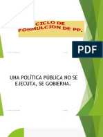 Nº 6 Ciclo de Formulacion de Politicas Publicas