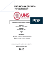 Practica N°10 "ECUACIONES DIFERENCIALES PARCIALES"