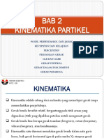 Kinematika Partikel