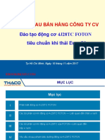 Tài Liệu Đào Tạo - Động Cơ Xe Tải Nhẹ 4j28tc Foton - Tiêu Chuẩn Khí Thải Euro 4 (Thaco Truong Hai)