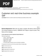 Customer Exits in SAP - Enhancements in SAP - Sapnuts