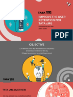 Improve The User Retention For Tata 1Mg: Live Challenge No. 69 by Akriti Tewari
