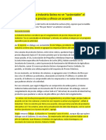 Industria Láctea Contra Acuerdo Precios