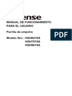 Manual de Usuario Hgh641ss Hgh751ss Hgh961ss Es in