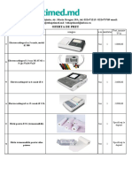 Oferta de Pret Diagnostica