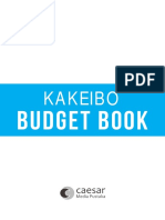 Bonus Kakeibo Budget Book