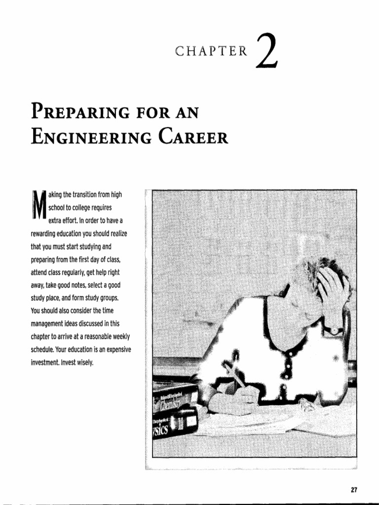 Preparing for an Engineering Career | PDF | Notebook | Test (Assessment)