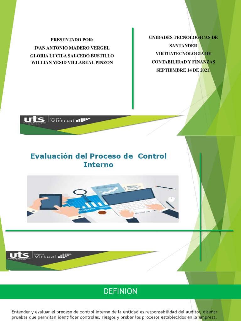 Evaluación del Control Interno en Auditoría | PDF | Auditoría | Evaluación