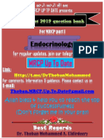 6-Endocrine MRCP 1 PasTest 2019 Q.bank