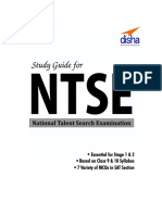 Study Guide for NTSE (SAT MAT and LCT) Class 10 With Stage 1 and 2 Past Question Bank eBook 9th Edition Disha ( PDFDrive )