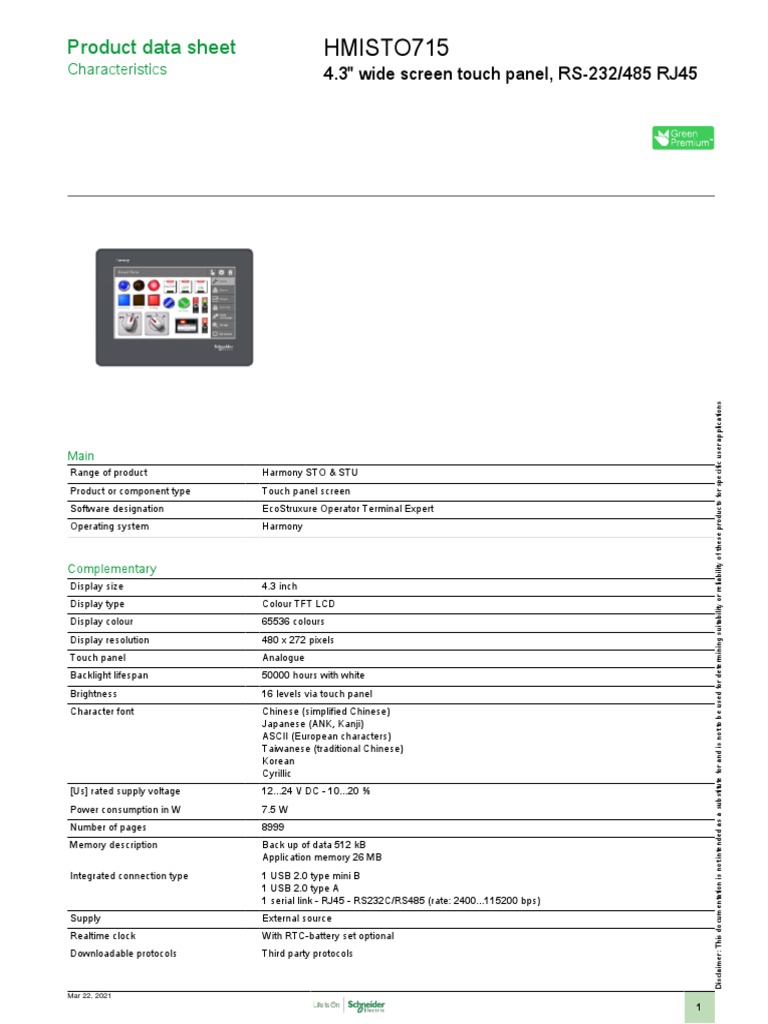 Harmony STO & STU - HMISTO715 | PDF | Touchscreen | Computer Science