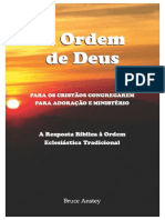 A Ordem de Deus - Bruce Anstey